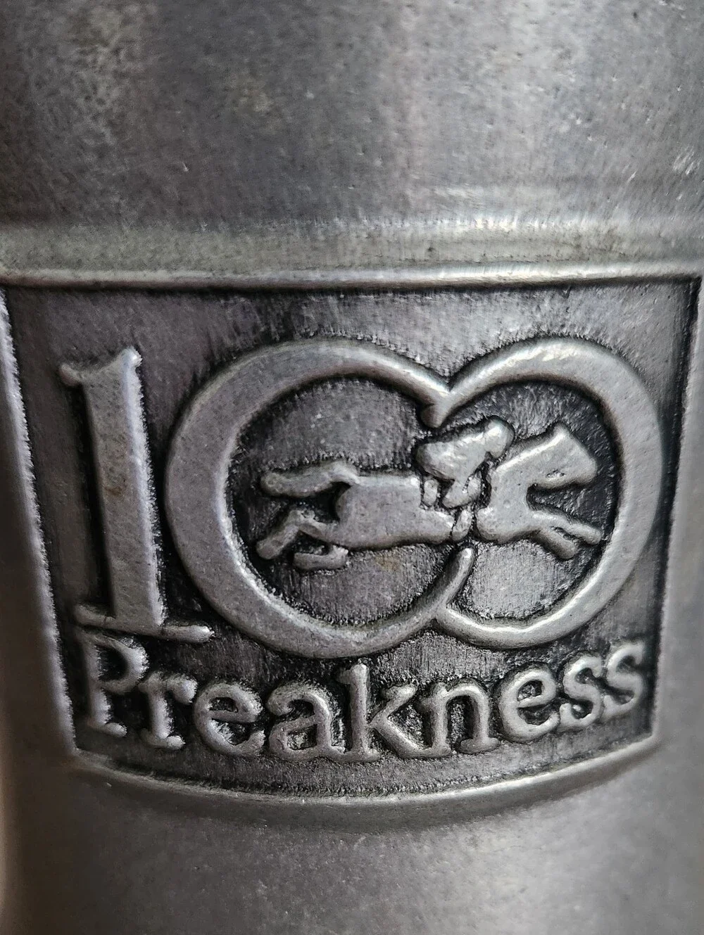 Vintage Wilton Armetale 100th Preakness Pewter Tankard Mug 1975 Collector Item